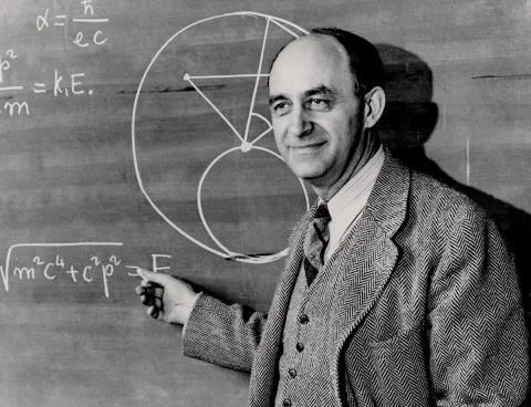 Enrico Fermi. Image from the Atomic Heritage Foundation.